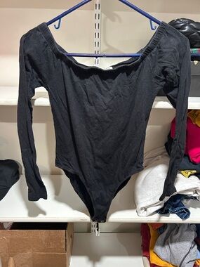 Heart Hips Black Crewneck Top